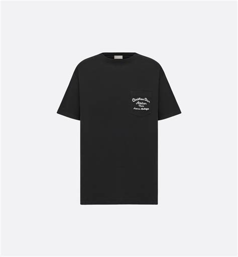 dior t-shirt women's 2019|christian dior black shirt.